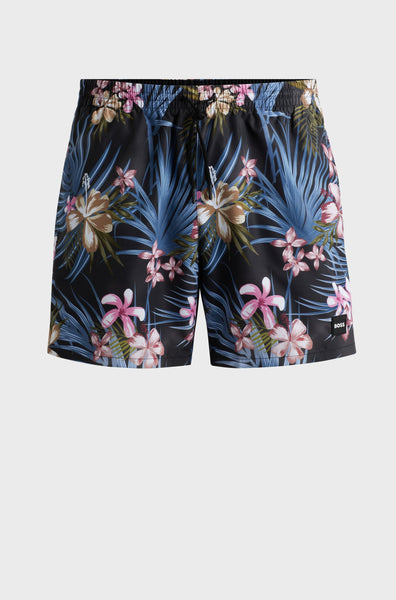 Hugo Boss Boss - Piranha Tropical Print Quick Drying Swim Shorts 50508844 002