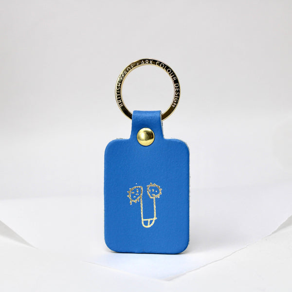 Ark Colour Design Willy Key Fob: Cornflower