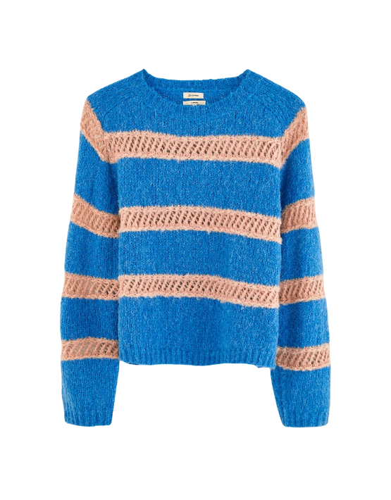 Bellerose Bellerose Roft Stripe Jumper Sea