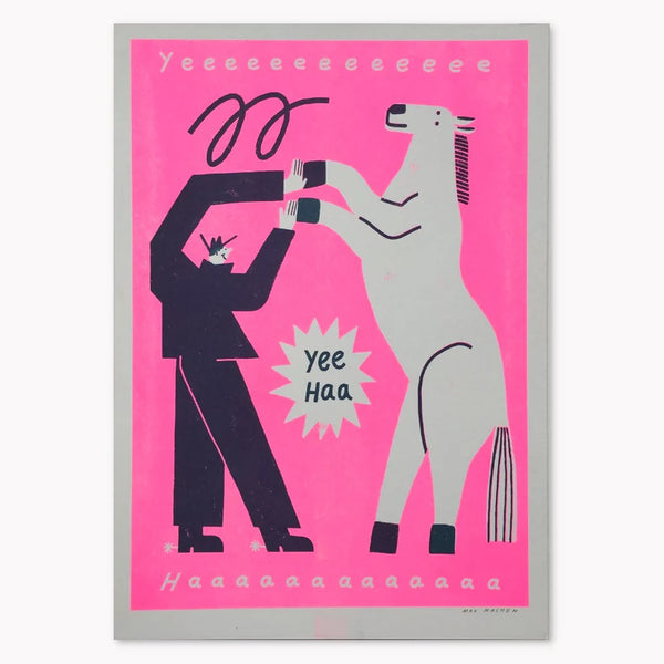 Max Machen Yee Haa Art Print