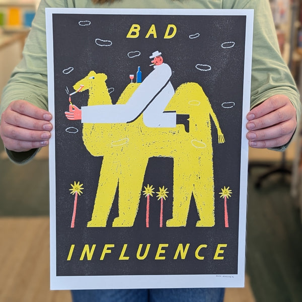 Max Machen Bad Influence Camel Art Print