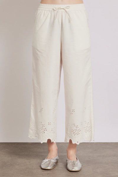 Damson Madder Lana Trousers - White