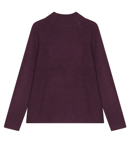 cashmere-fashion-store Esisto Kaschmir Pullover Stehkragen Langarm