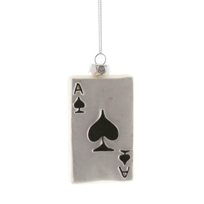 Cody Foster & Co Ace of Spades Ornament