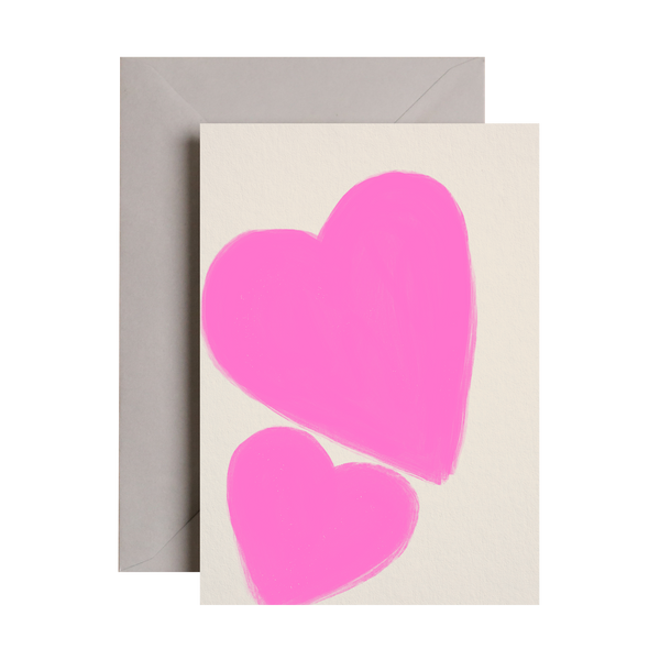 I am Roxanne Neon Hearts Greeting Card