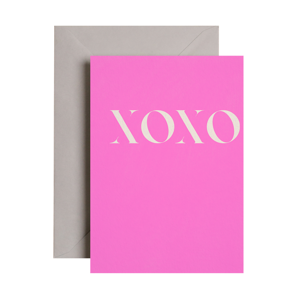 I am Roxanne Xoxo Neon Greeting Card