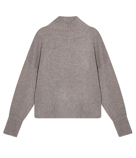 cashmere-fashion-store 0039italy Kaschmir-wolle-mix Stehkragen Pullover Nima