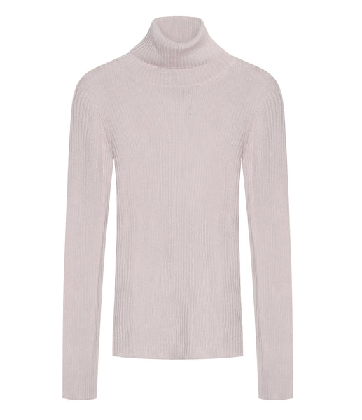 cashmere-fashion-store 0039italy Woll Unterzieh Rollkragen Pullover Whiley Rippe