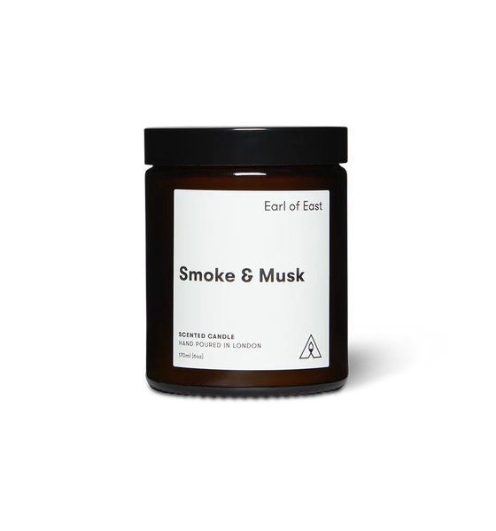 Earl of East London Smoke & Musk Soy Wax Candle