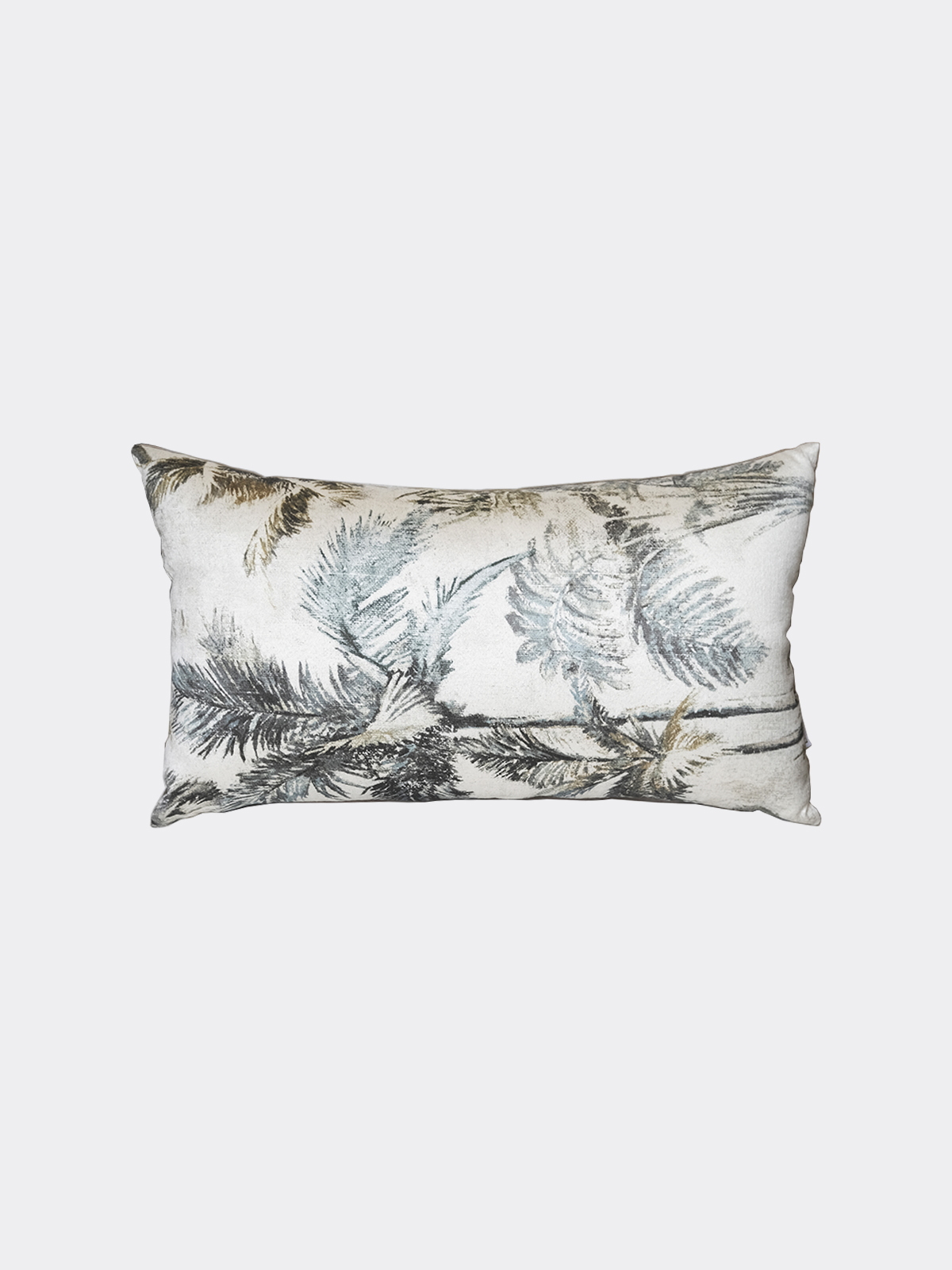 Pura Cal Handmade Tropical Japura Jasper Cushion with Filling