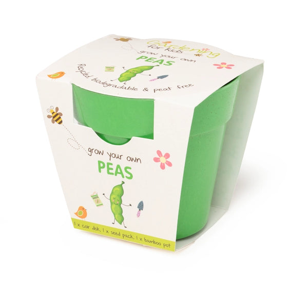 Gardening for Kids Peas Growing Kit