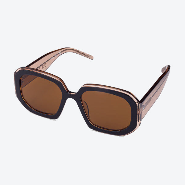 Spitfire Sixty Three Black Tan Brown Sunglasses