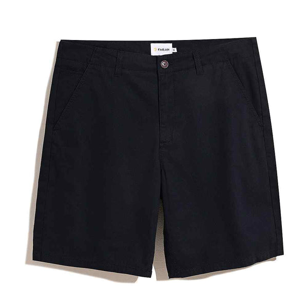 Farah Patch Twill Short-true Navy