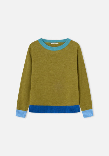 Dr Bloom Funcky Sweater In Pistachio