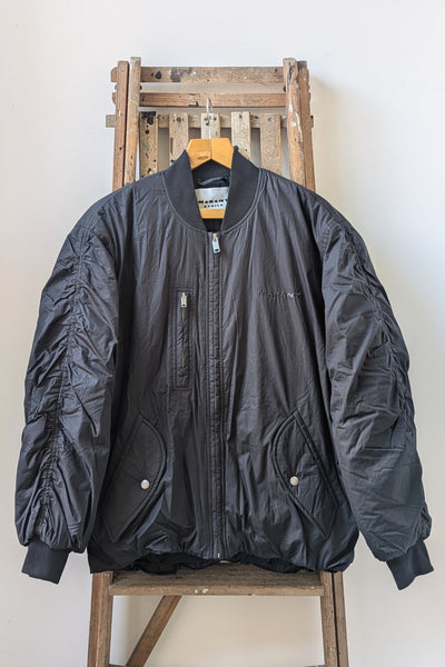 Marant Etoile Coleen Faded Black Bomber Jacket