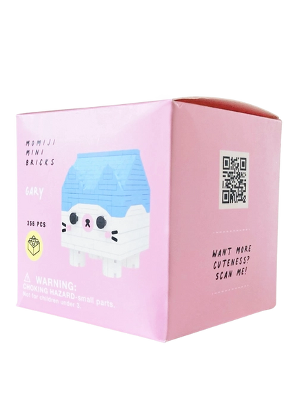 Momiji Gary Milky Cat Mini Brick Kit