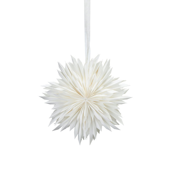 Wikholm Form White Electrical Light Cable for Spiky Paper Star