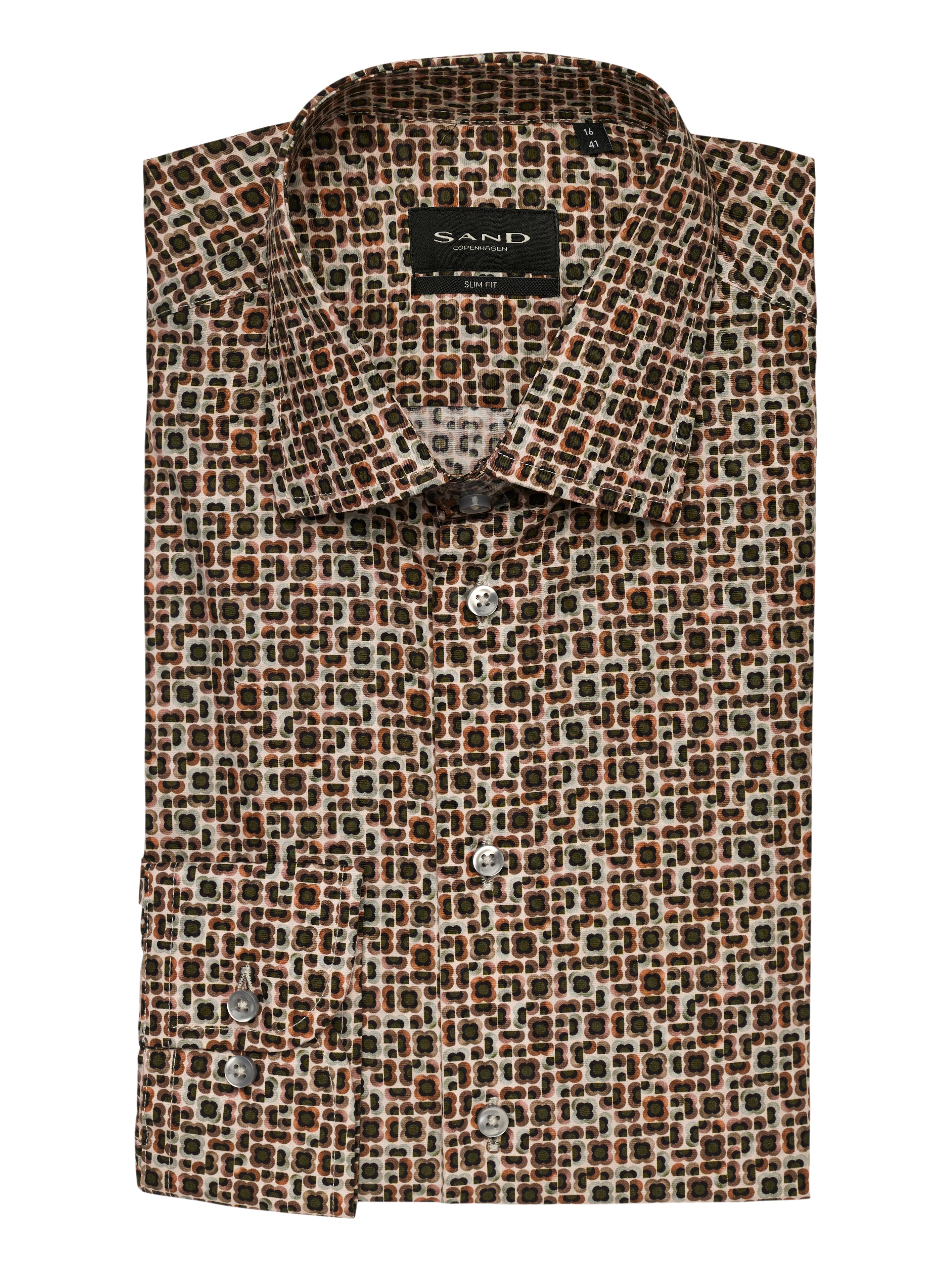 SAND - Mens Geometric Elegance Shirt