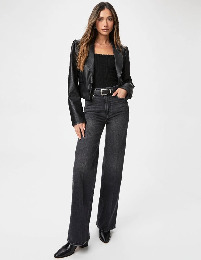 Paige Jeans Paige Jeans - Sasha Jean - Viper Black