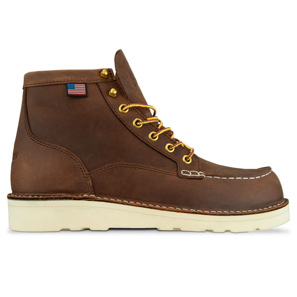 Danner Bull Run Moc Toe Boot - Tobacco