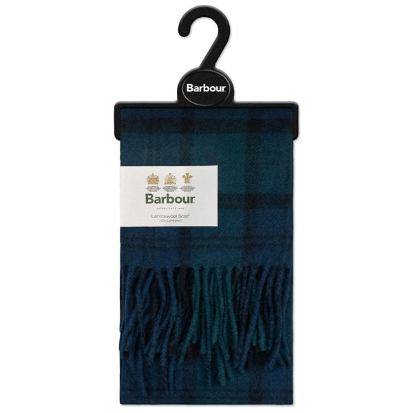 Barbour Tartan Lambswool Scarf - Black Watch