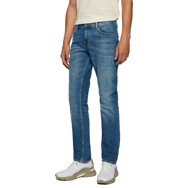 Boss Delaware Slim Fit Jeans - Inside Medium Blue