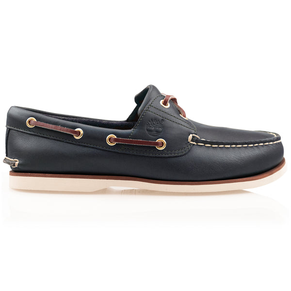 Timberland Classic Boat Shoe - 74036 Md Blue Full Grain