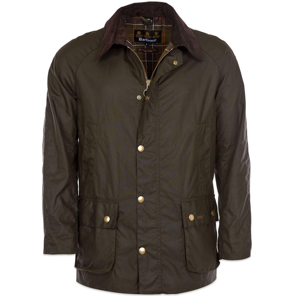 Barbour Ashby Wax Jacket - Olive