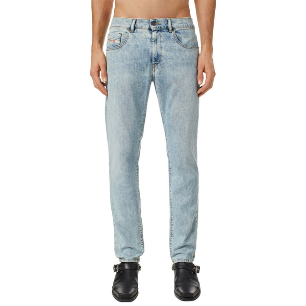 Diesel D-strukt 0gdam Slim Fit Jeans - Marbled Bleach Wash