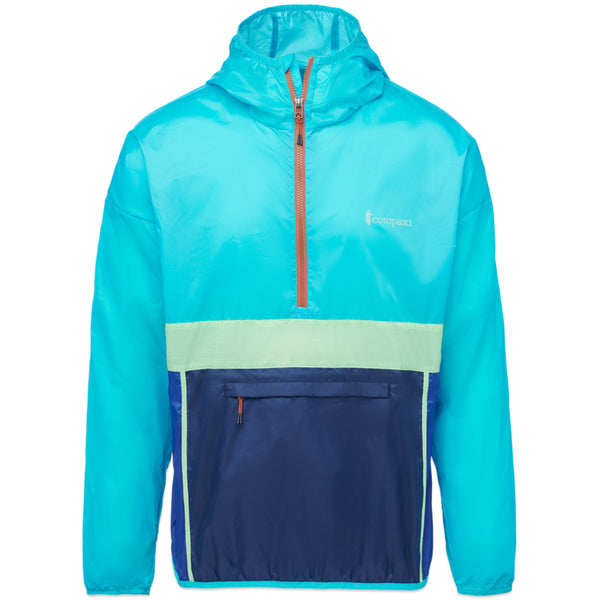 Cotopaxi Teca Halfzip Windbreaker - Sea Salt