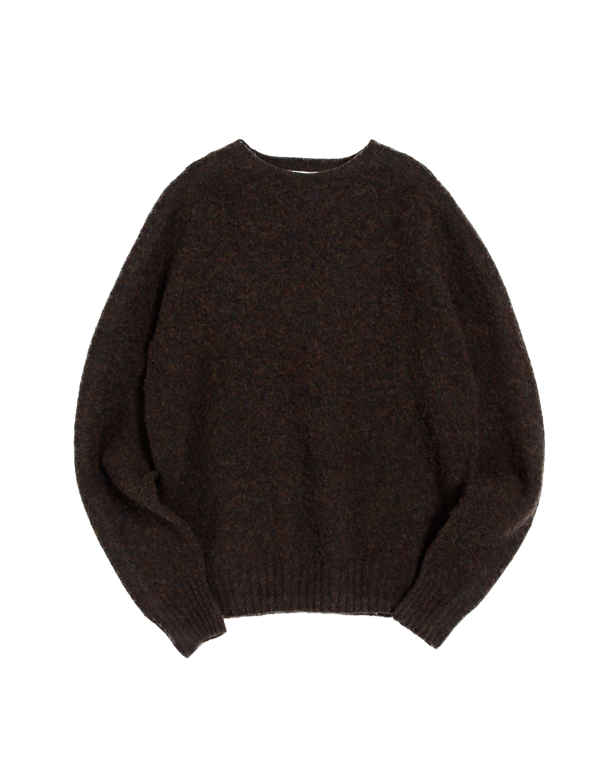 YMC Suedehead Crew Knit - Brown