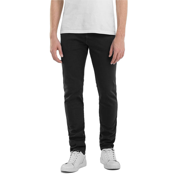 Replay Hyperflex X-lite Anbass Colour Edition Slim Fit Jeans - Black