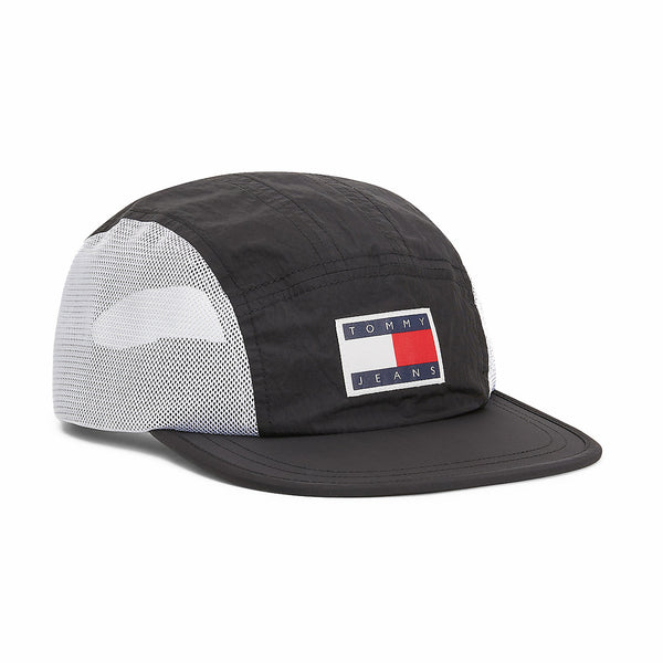 Tommy Hilfiger Tommy Jeans Mesh Travel Cap - Black