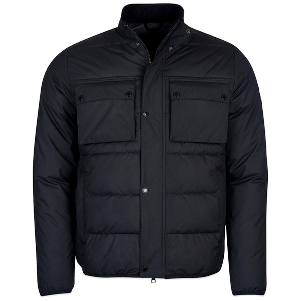 Barbour Transmission Throttle Baffle Quilt Jacket - Black