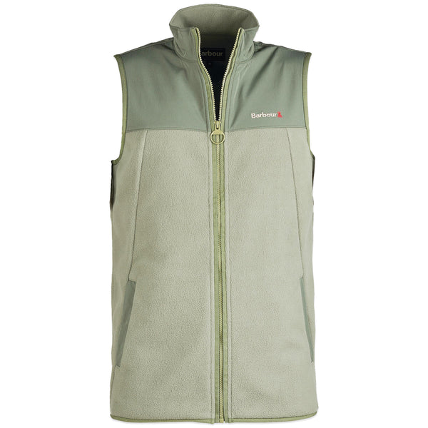 Barbour Coleridge Fleece Gilet - Light Moss