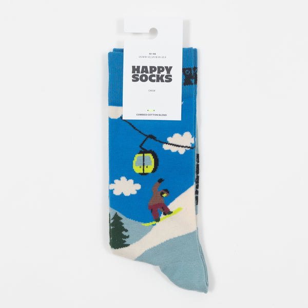 Happy Socks  Snowboard Socks in Blue