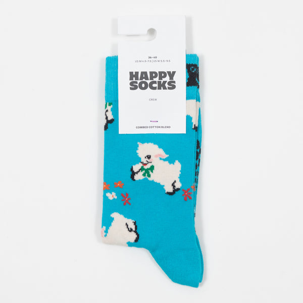 Happy Socks  Lamb Socks in Blue