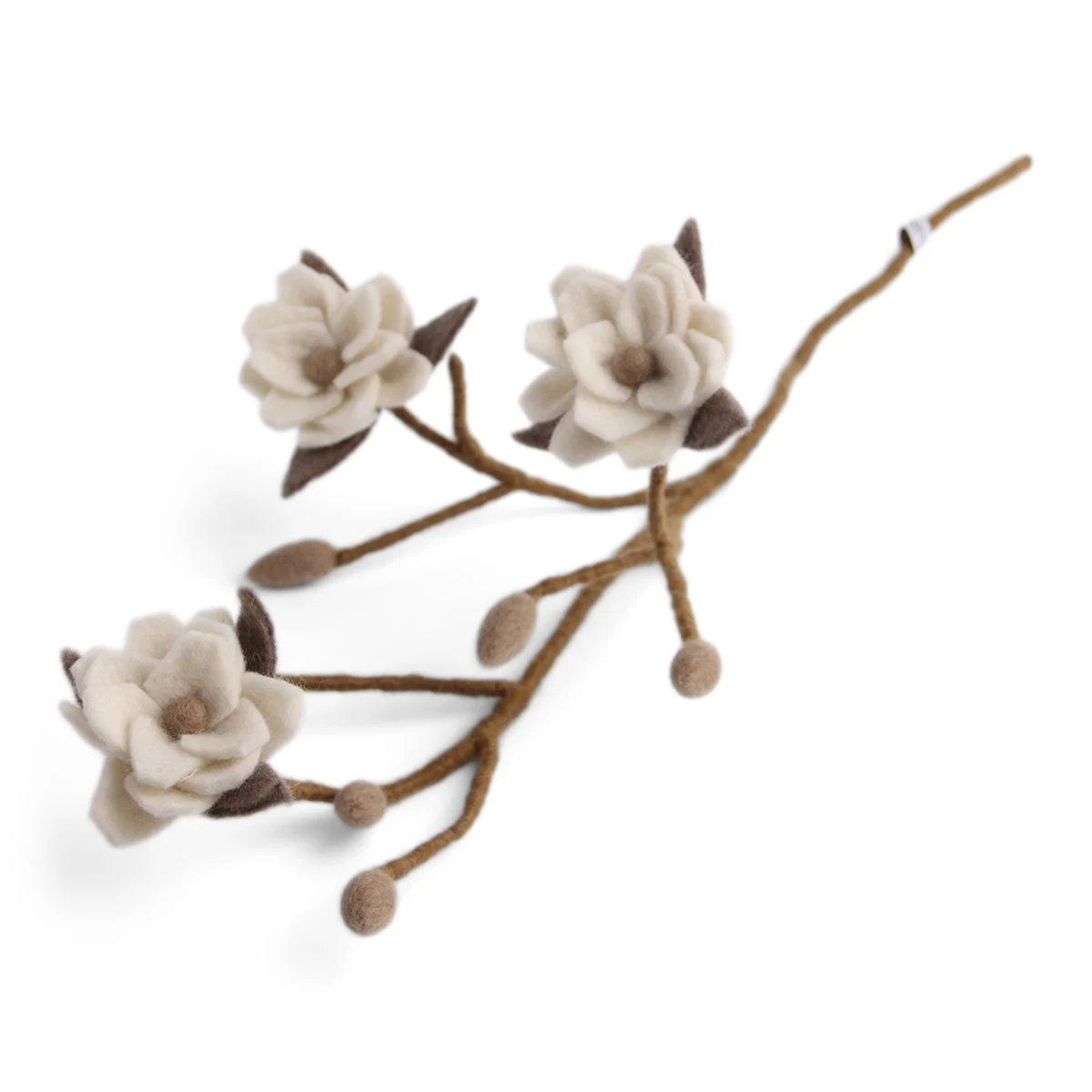 Gry and Sif Felt Flower - Magnolia Branch