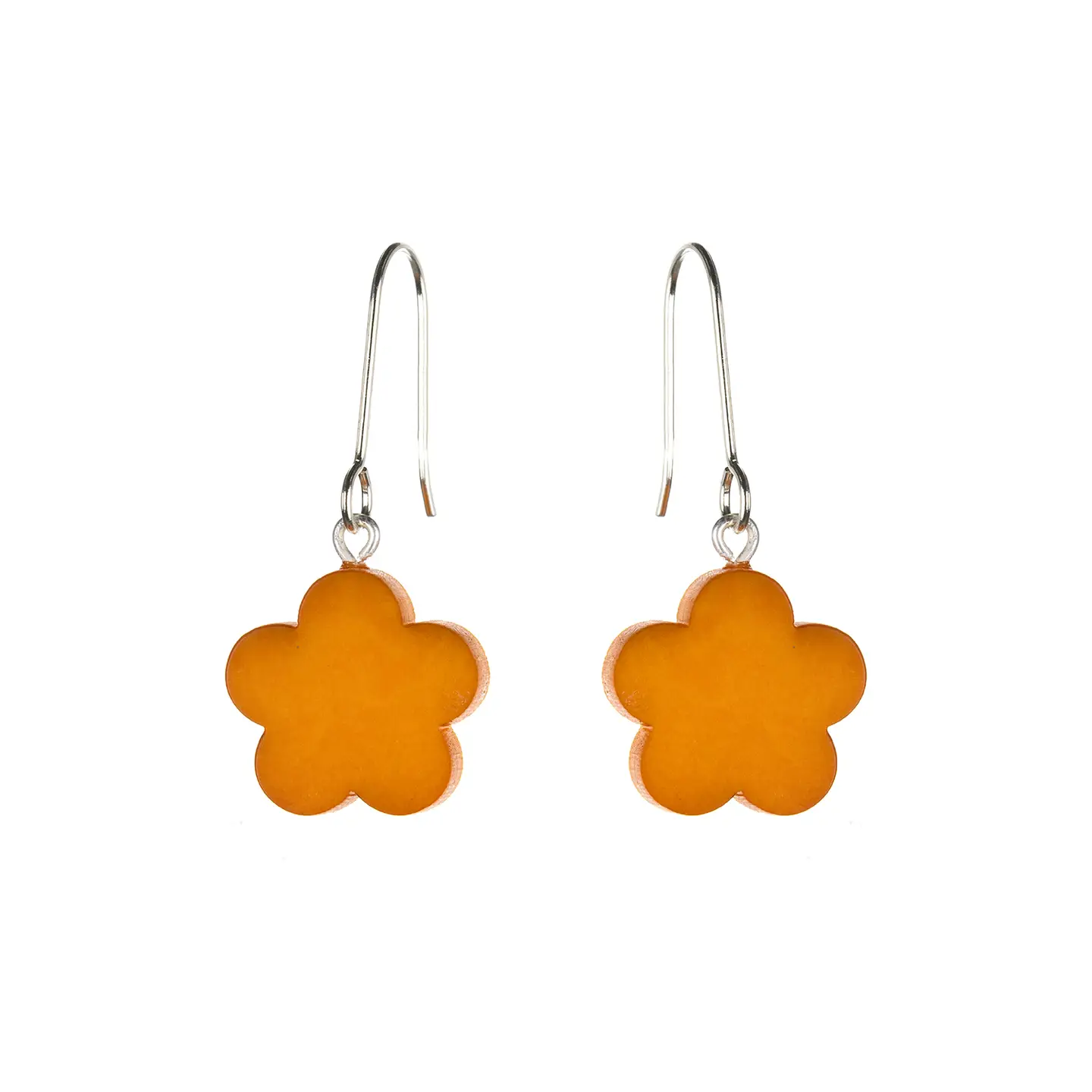 Just Trade  Bloom Orange Earrings