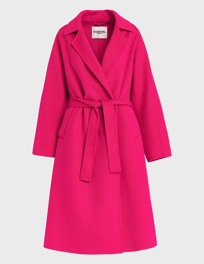 Essentiel Antwerp Essentiel Antwerp - Gimply Coat - Fuchsia