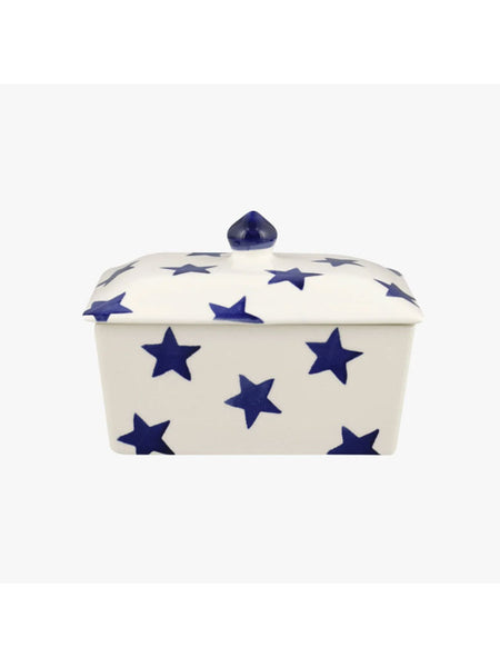 Emma Bridgewater Blue Star Butter Dish