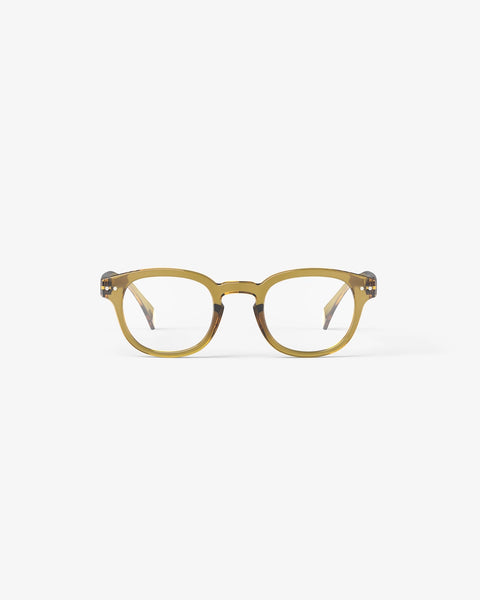 IZIPIZI Reading Glasses #c - Golden Green