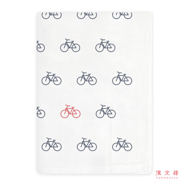 Hamamonyo Japanese Towel - Bikes