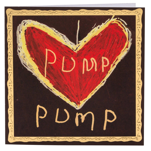 ARTHOUSE Unlimited Pump Pump Greetings Card