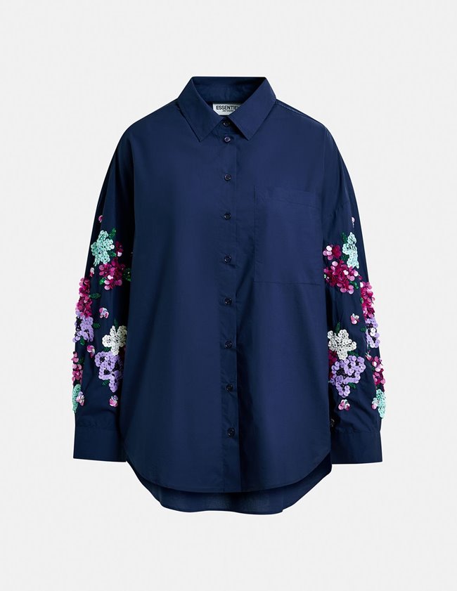 Essentiel Antwerp Essentiel Antwerp - Gristle Shirt - Navy