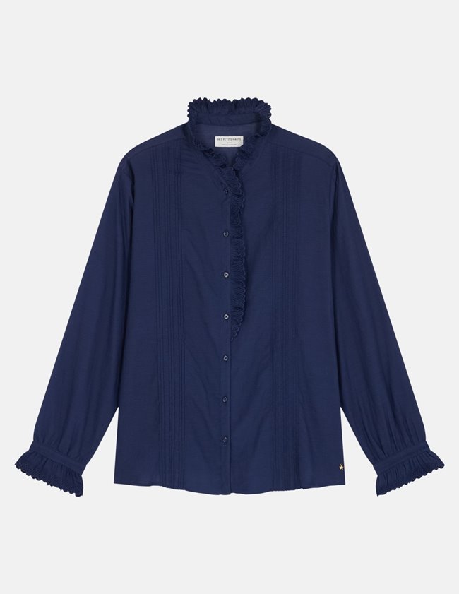 Des Petits Hauts Des Petits Hauts - Ethel Blouse - Navy