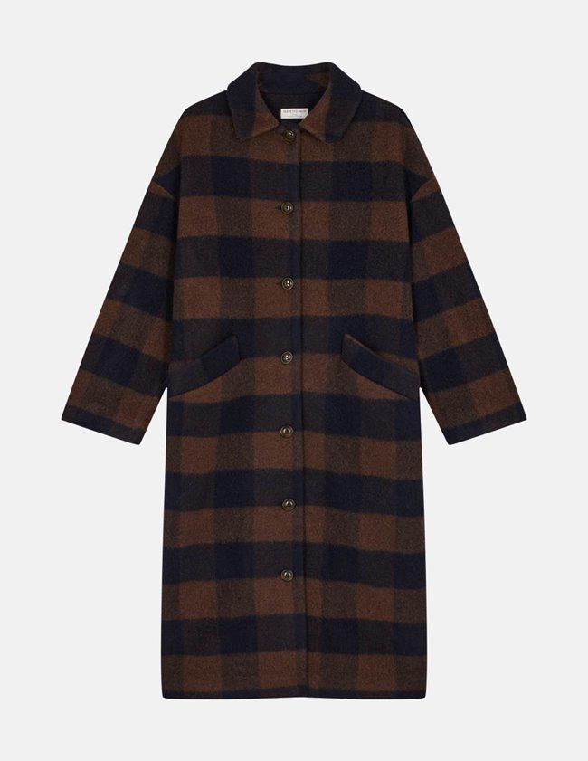 Des Petits Hauts Des Petits Hauts - Yvie Coat - Check