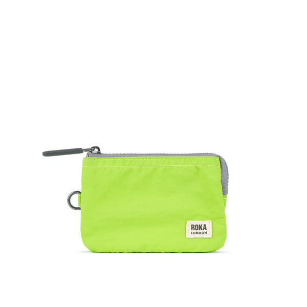 Roka London Ltd Roka London Carnaby Small Lime Recycled Taslon