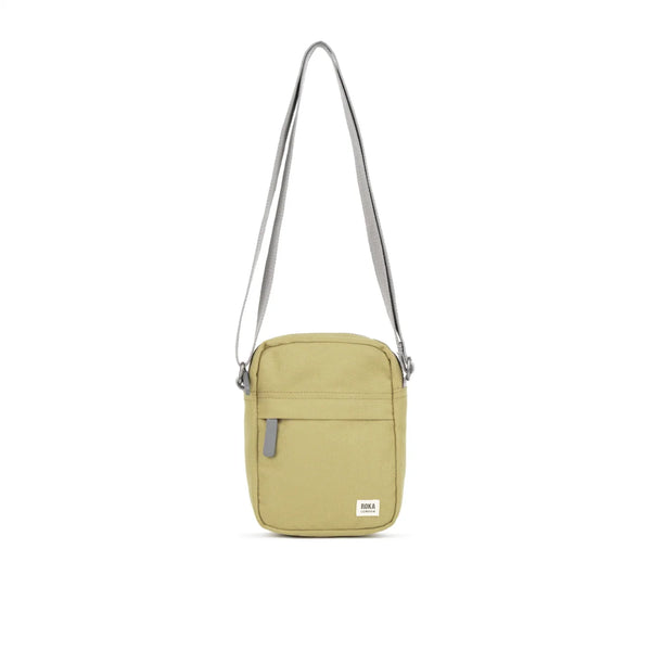 Roka London Ltd Roka London Bond A Crossbody Small Khaki Recycled Canvas