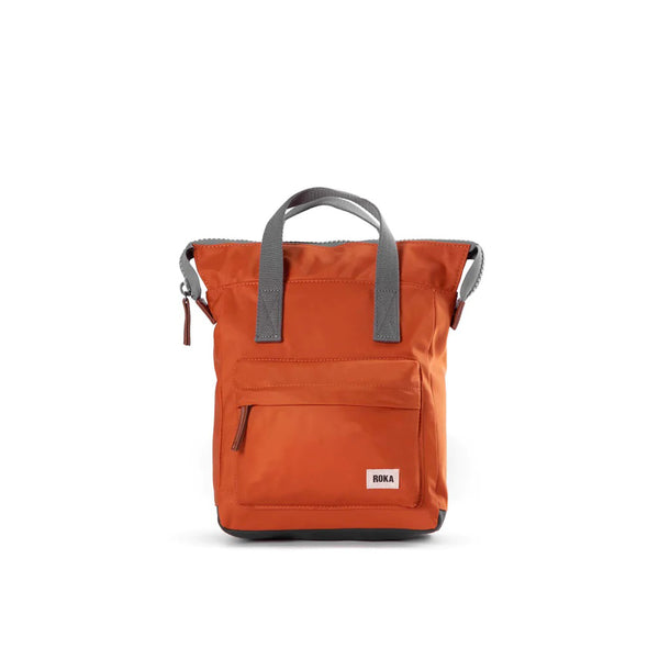 Roka London Ltd Bantry B Small Sustainable Nylon Burnt Orange